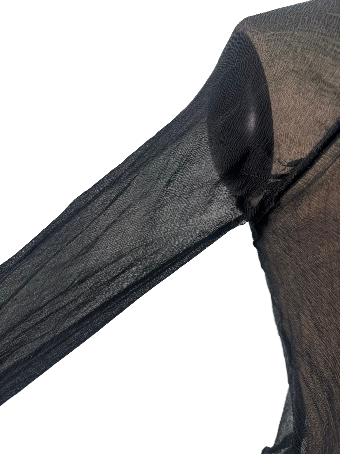 JPG Maille Femme Mesh Turtleneck Top