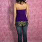 Pinko Ruched Tube Top