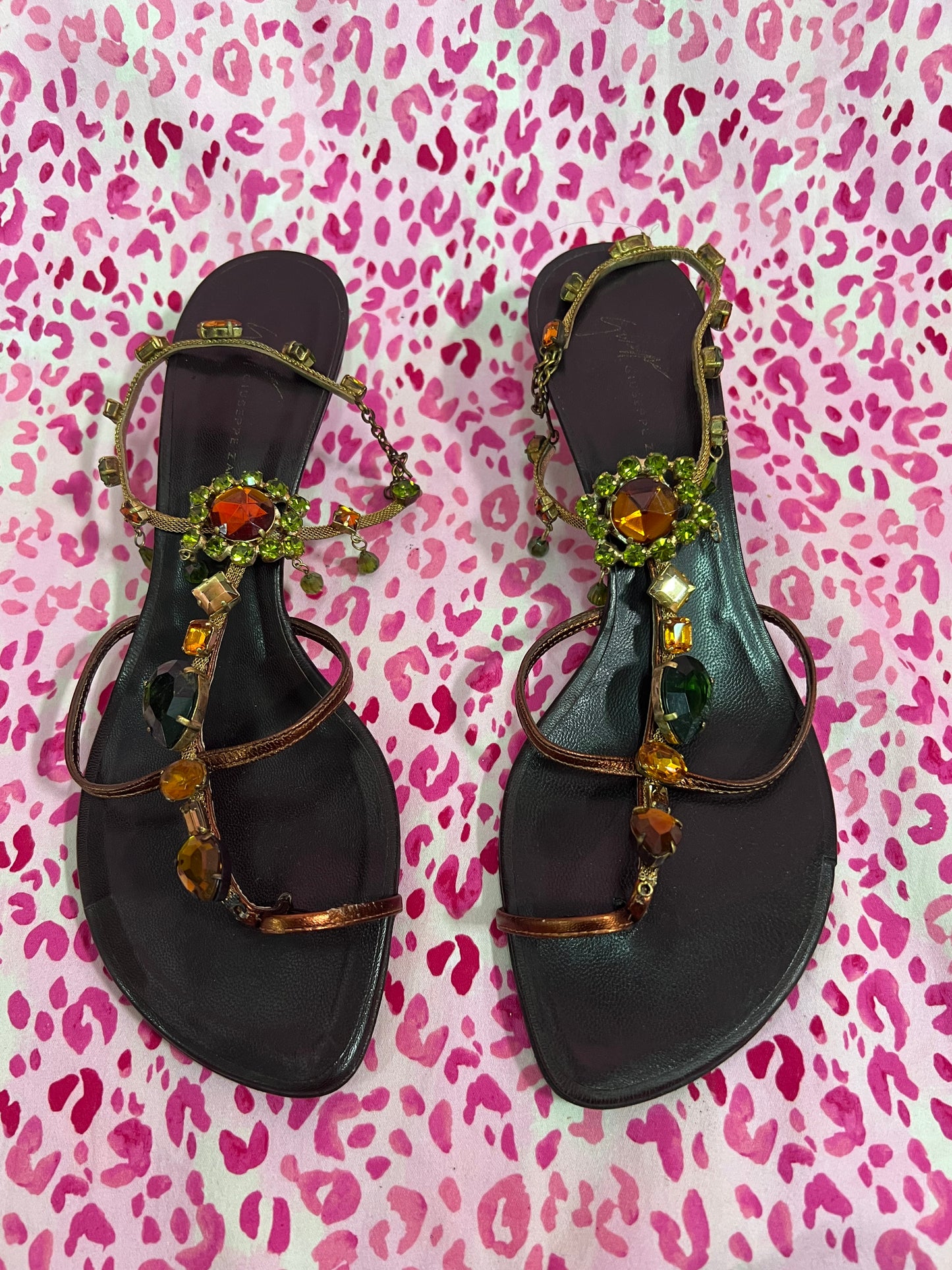 Giuseppe Zanotti Bejewled Heels