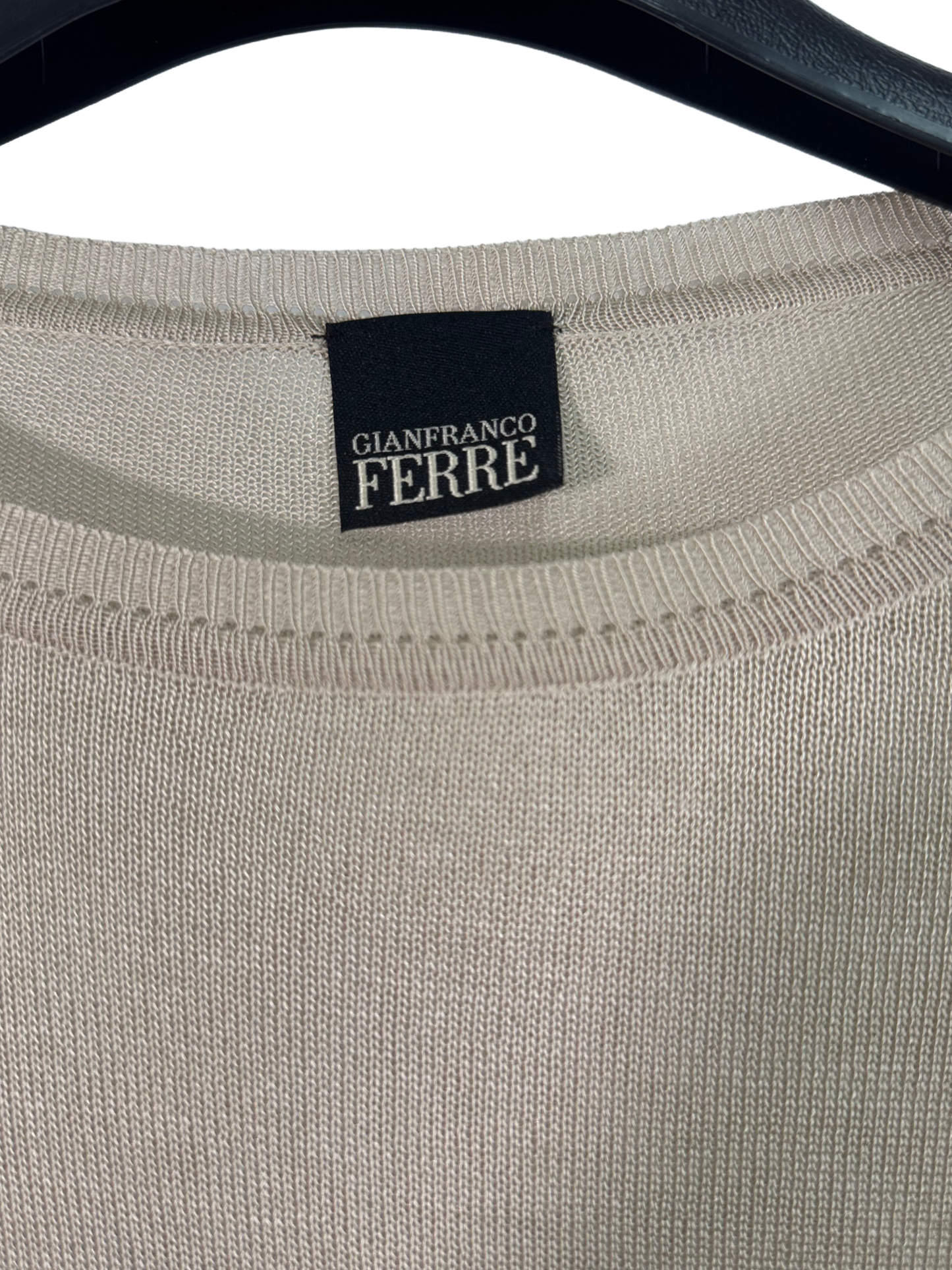 Gianfranco Ferre Sheer Pullover