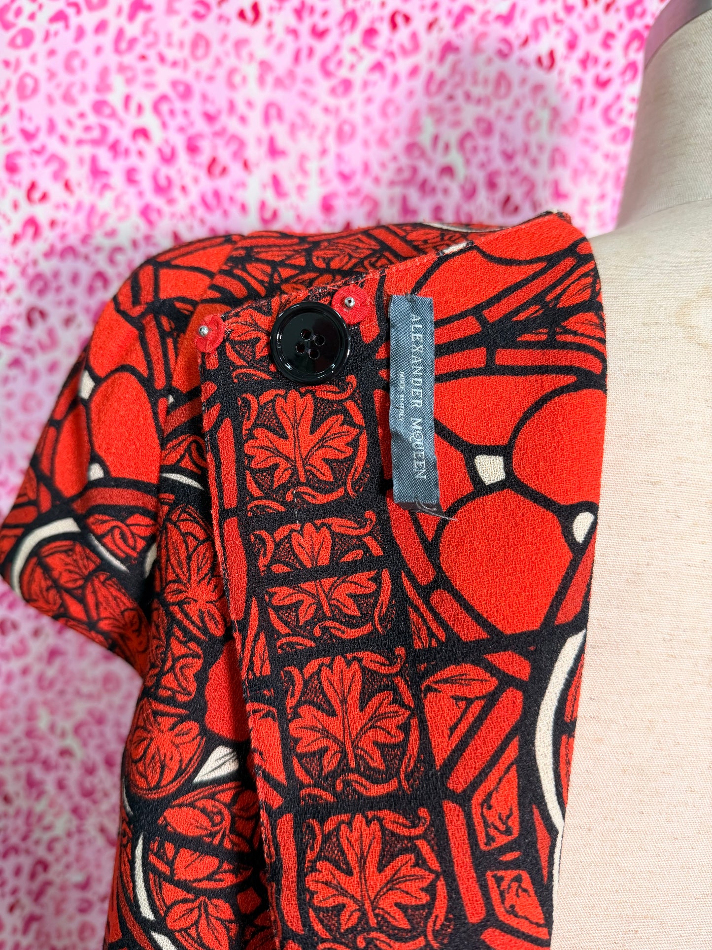 Alexander McQueen Fall 2013 Stain Glass Dress