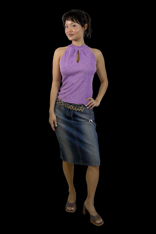 Valley Girl Denim Skirt