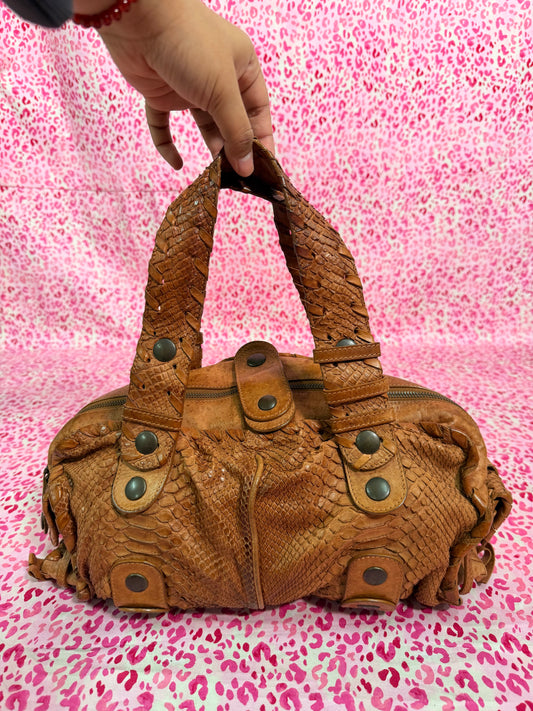 Chloe Silverado Mini Tab Bowler Handbang