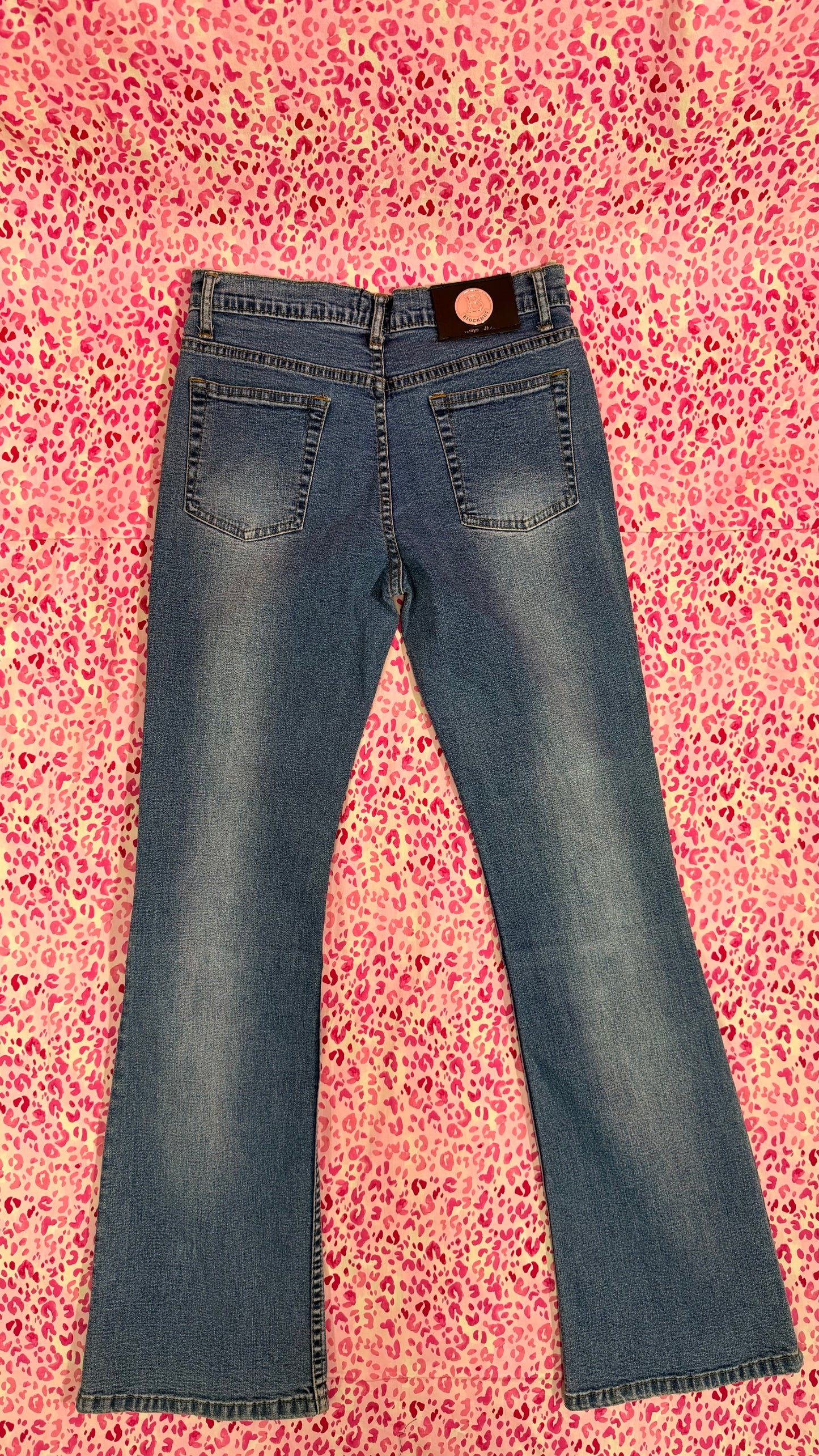 Blockout Flare Jeans