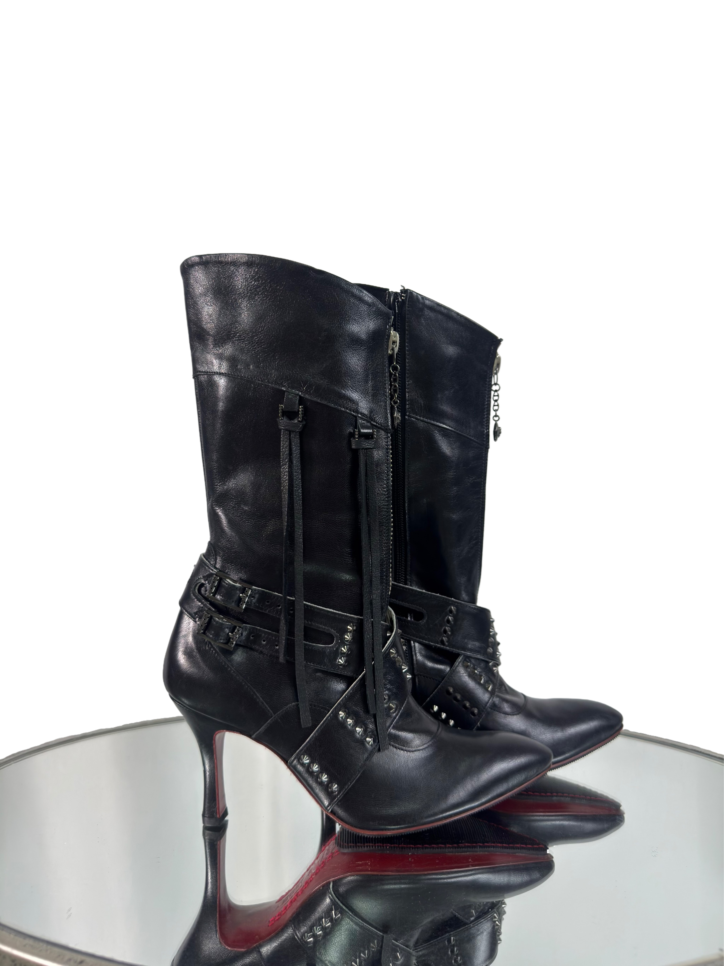 Hiromu Takahara Biker Booties