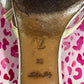 Louis Vuitton Heart and Gemstone Kitten Heels