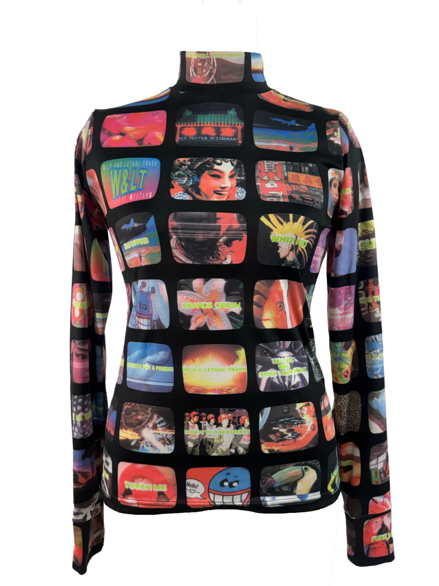 Walter Van Beirendonck TV Turtleneck Top