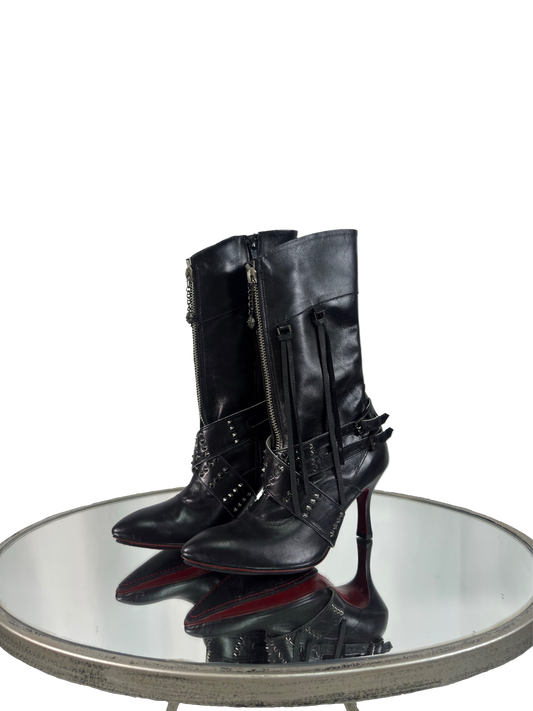 Hiromu Takahara Biker Booties