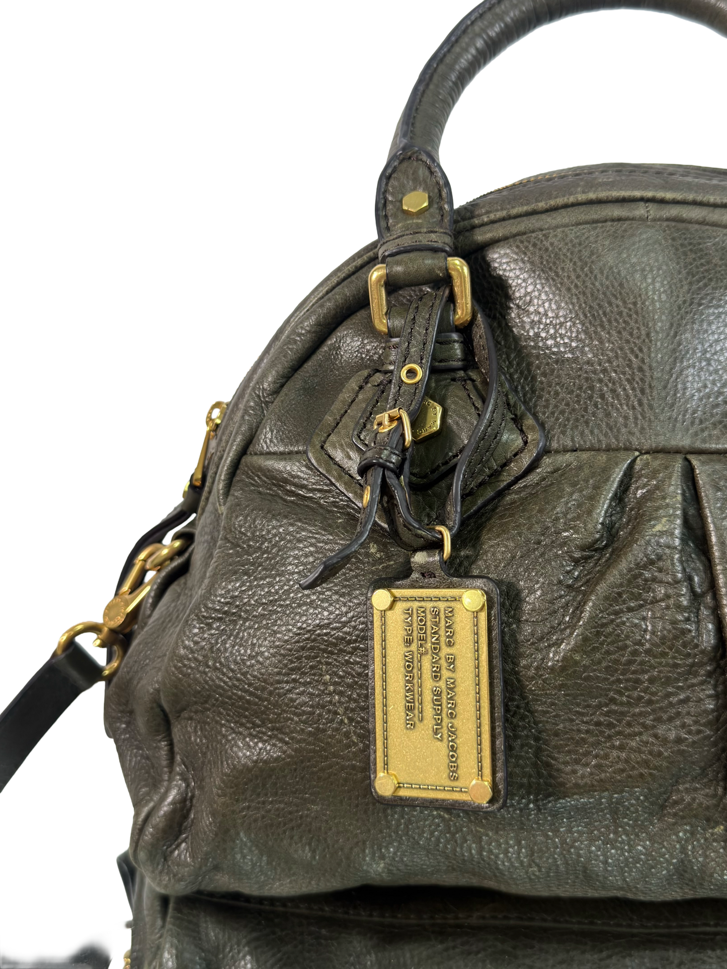 MARC by Marc Jacobs Green Leather Bag