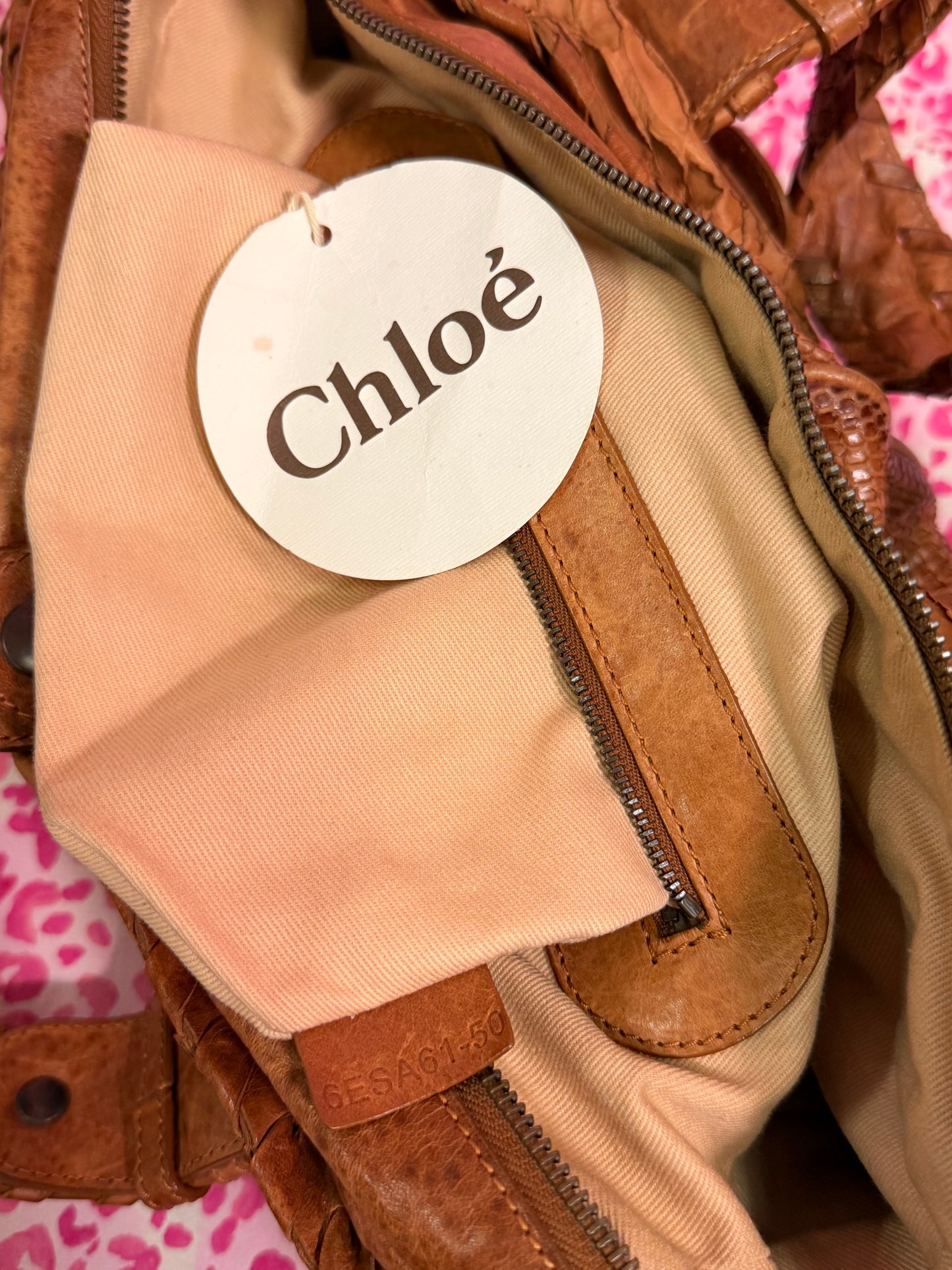 Chloe Silverado Mini Tab Bowler Handbang