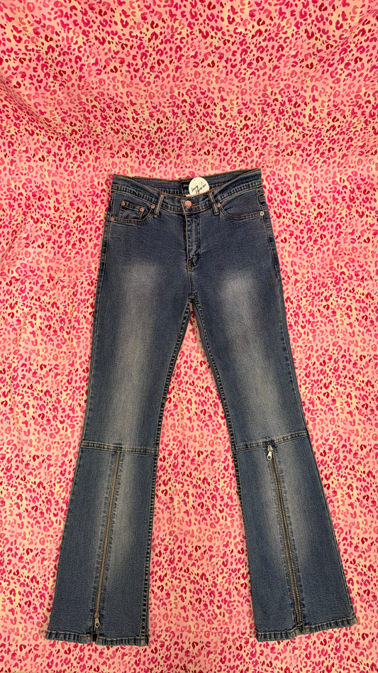 Blockout Flare Jeans