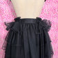 Noir Kei Ninomiya Black Ruffle Belted Skirt