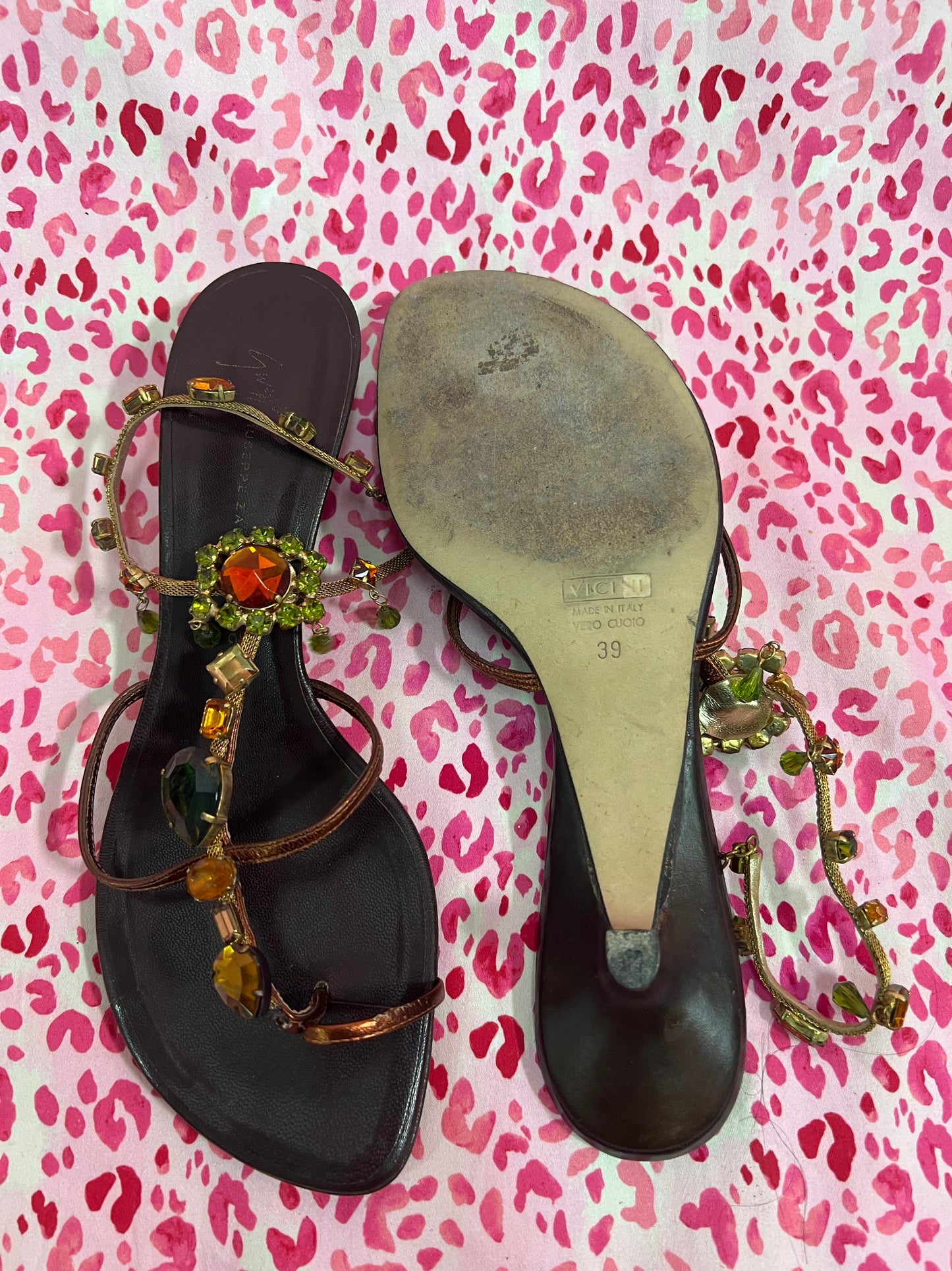 Giuseppe Zanotti Bejewled Heels