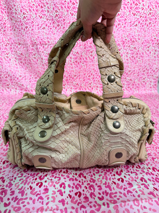 Chloe Silverado Mini Tab Bowler Handbag