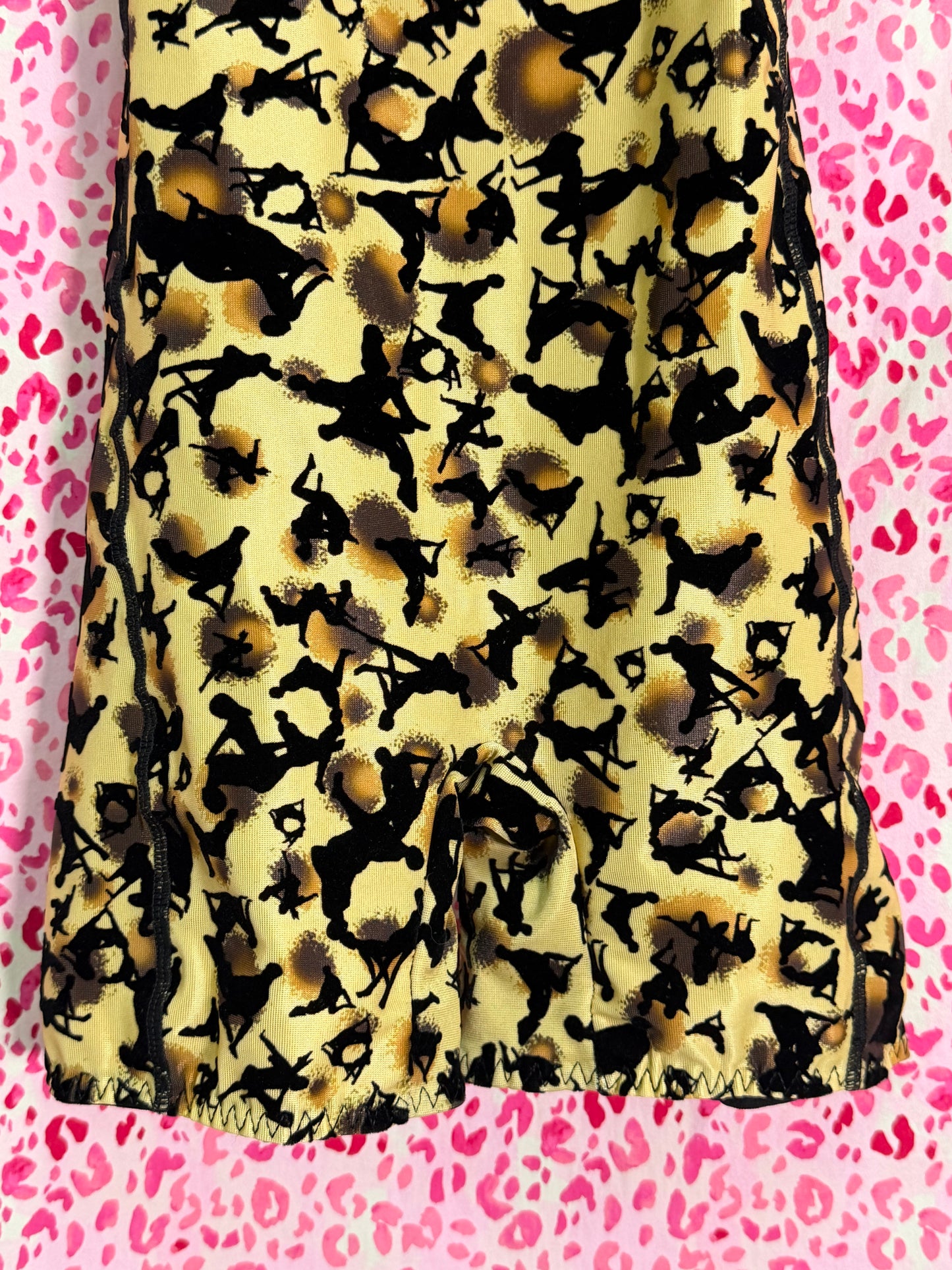 Poster Girl Leopard Print Romper