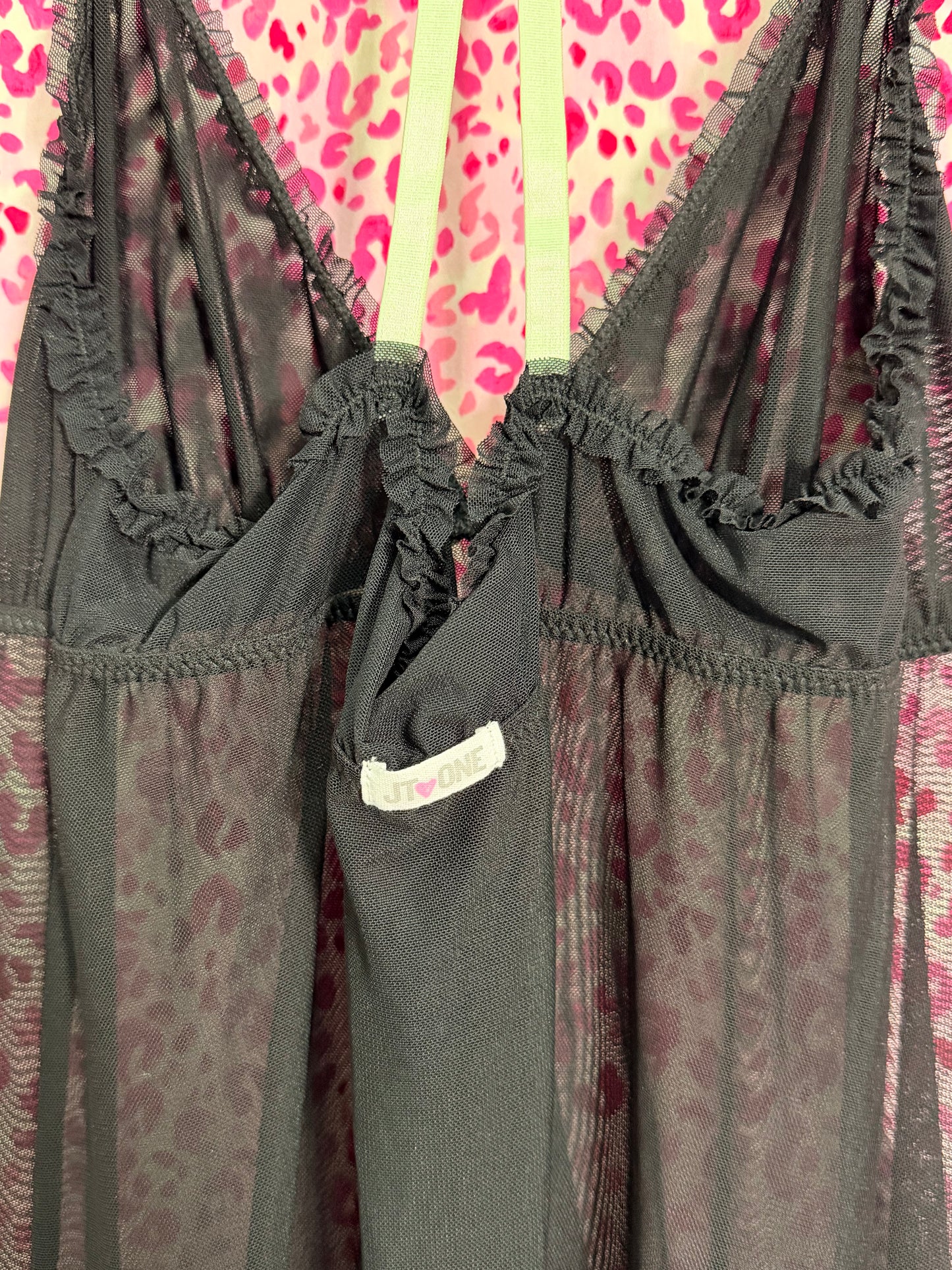 XCX Babydoll Sheer Top