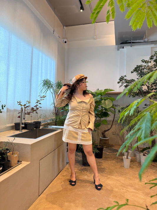 J.U.N.K. Suede Skirt
