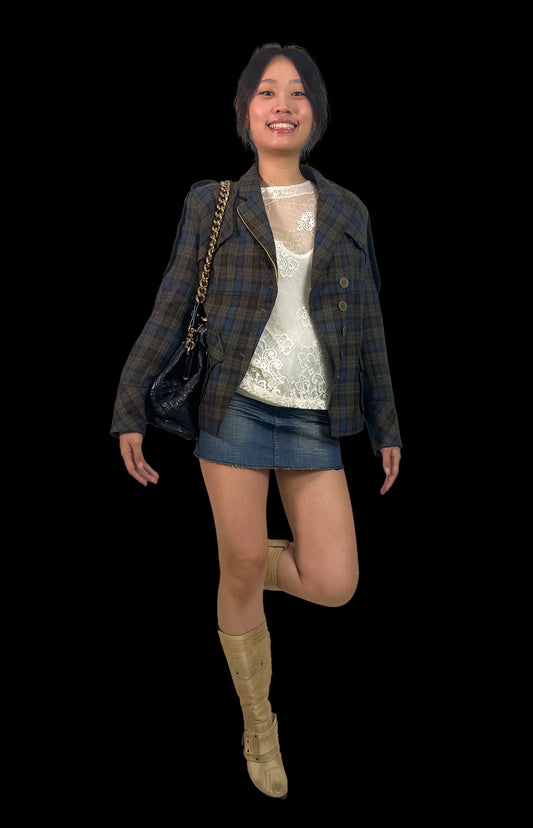 LAMB F/W 2010 Plaid Blazer