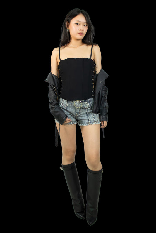 E’Fast Stretch Denim Shorts