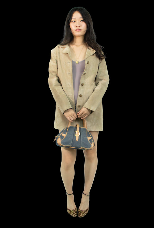 Jenna Suede Tan Jacket