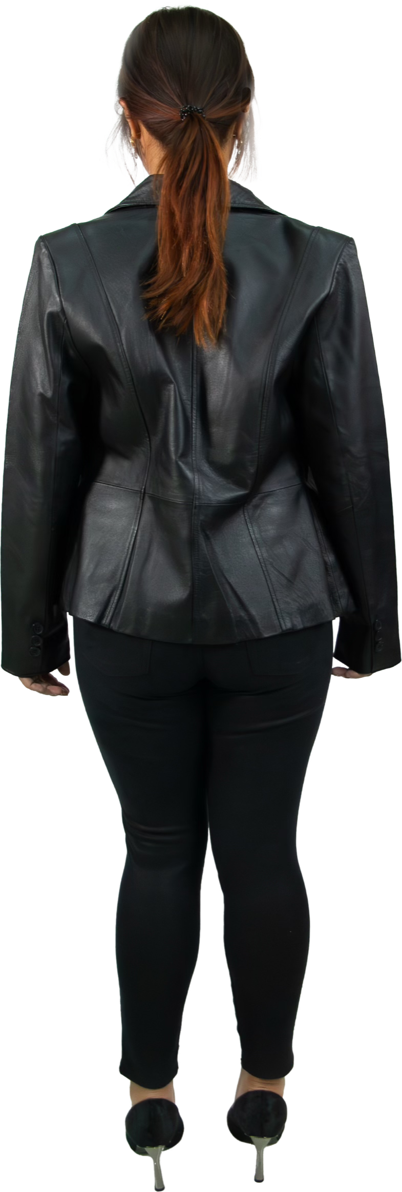 Crossroads Leather Blazer