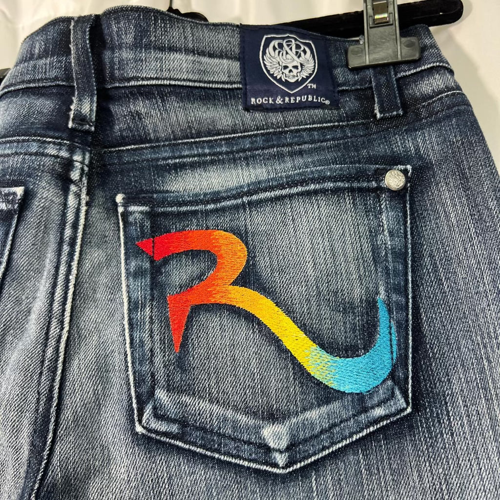 Rock & Republic Cosbie Low Rise Skinny Jeans