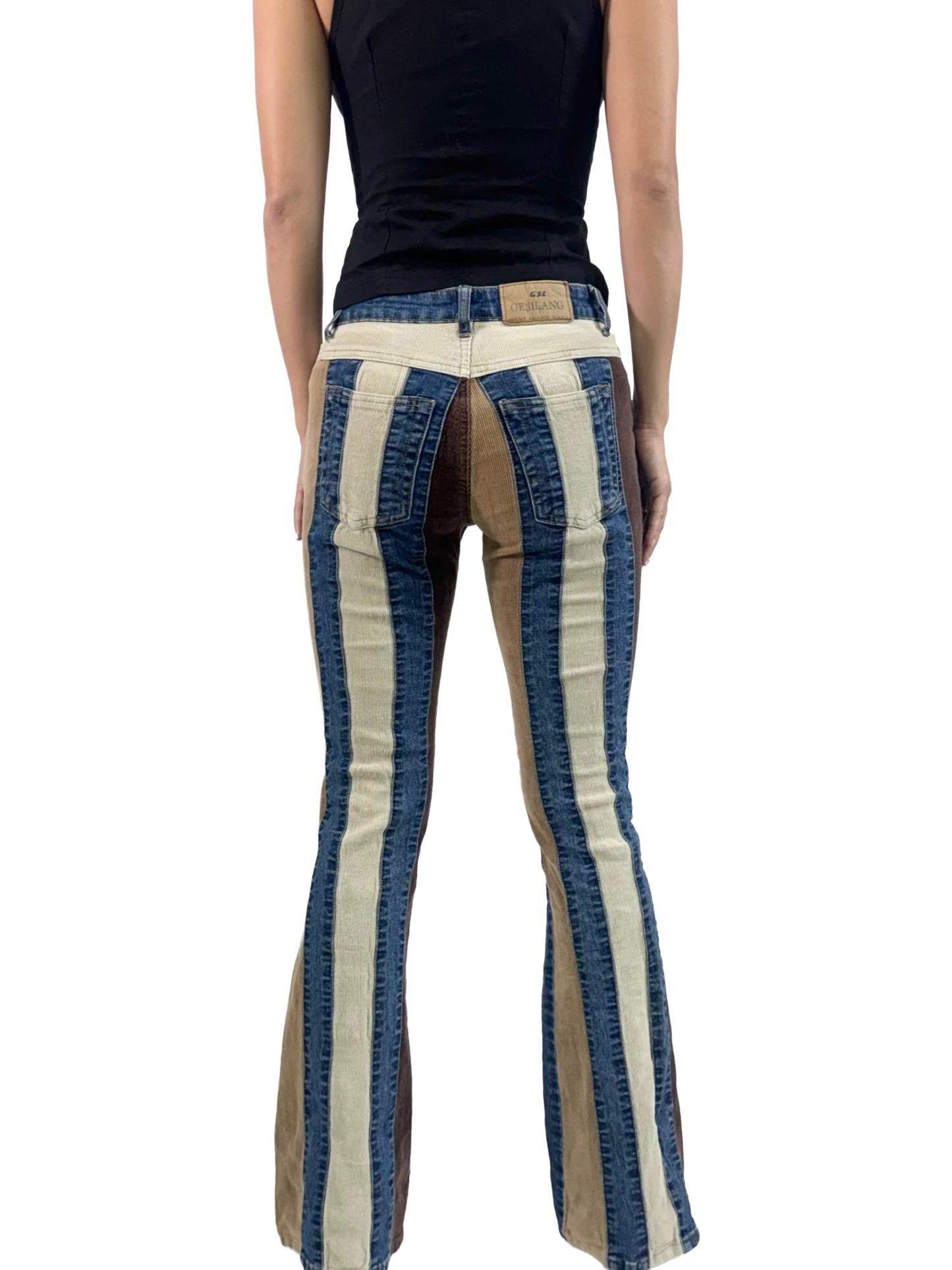 TOPARA Corduroy Flare Jeans