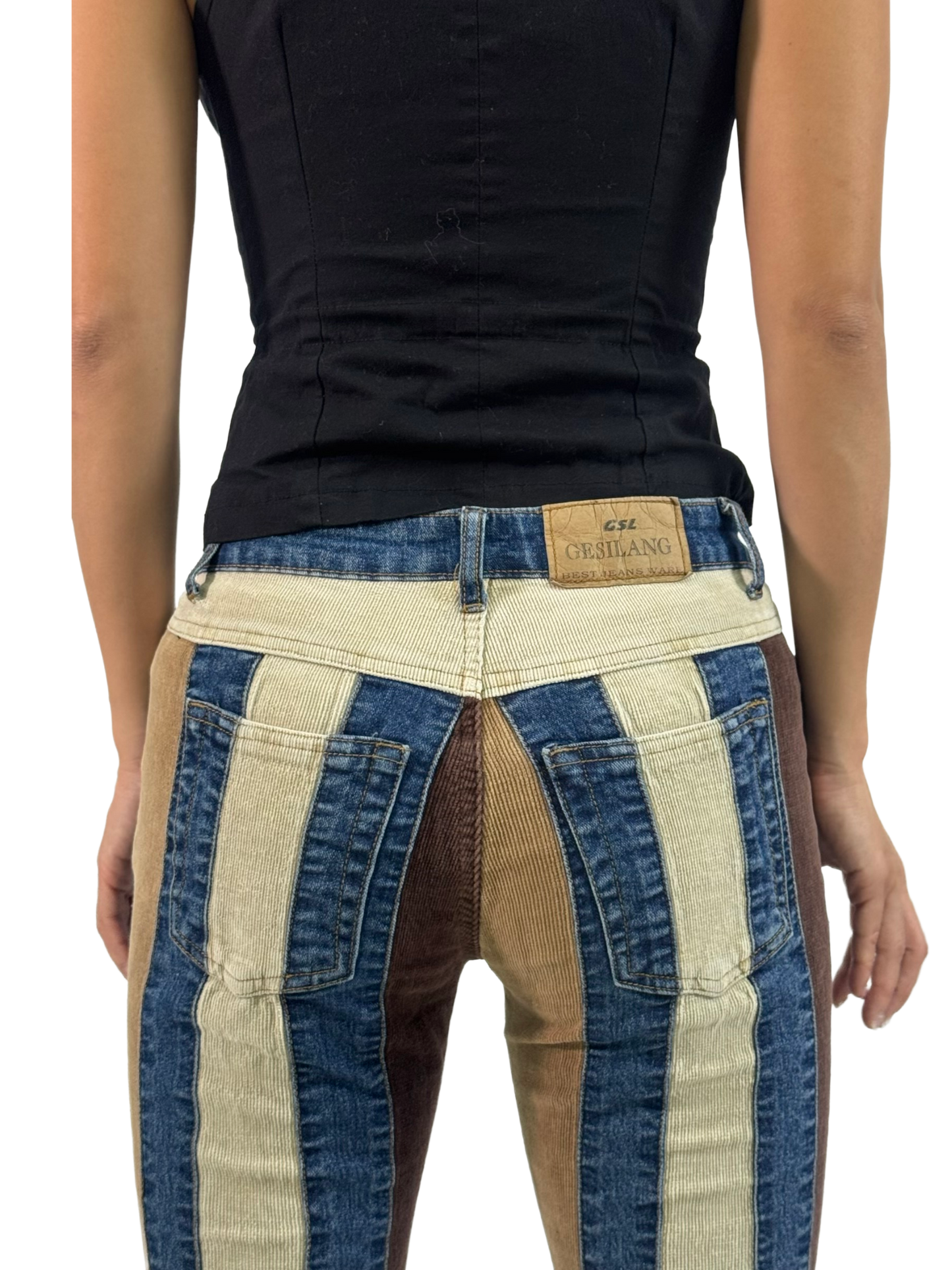 TOPARA Corduroy Flare Jeans