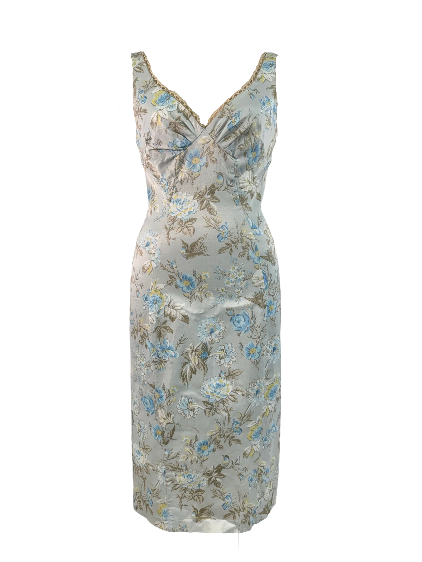 Dolce & Gabbana Hummingbird Floral Dress