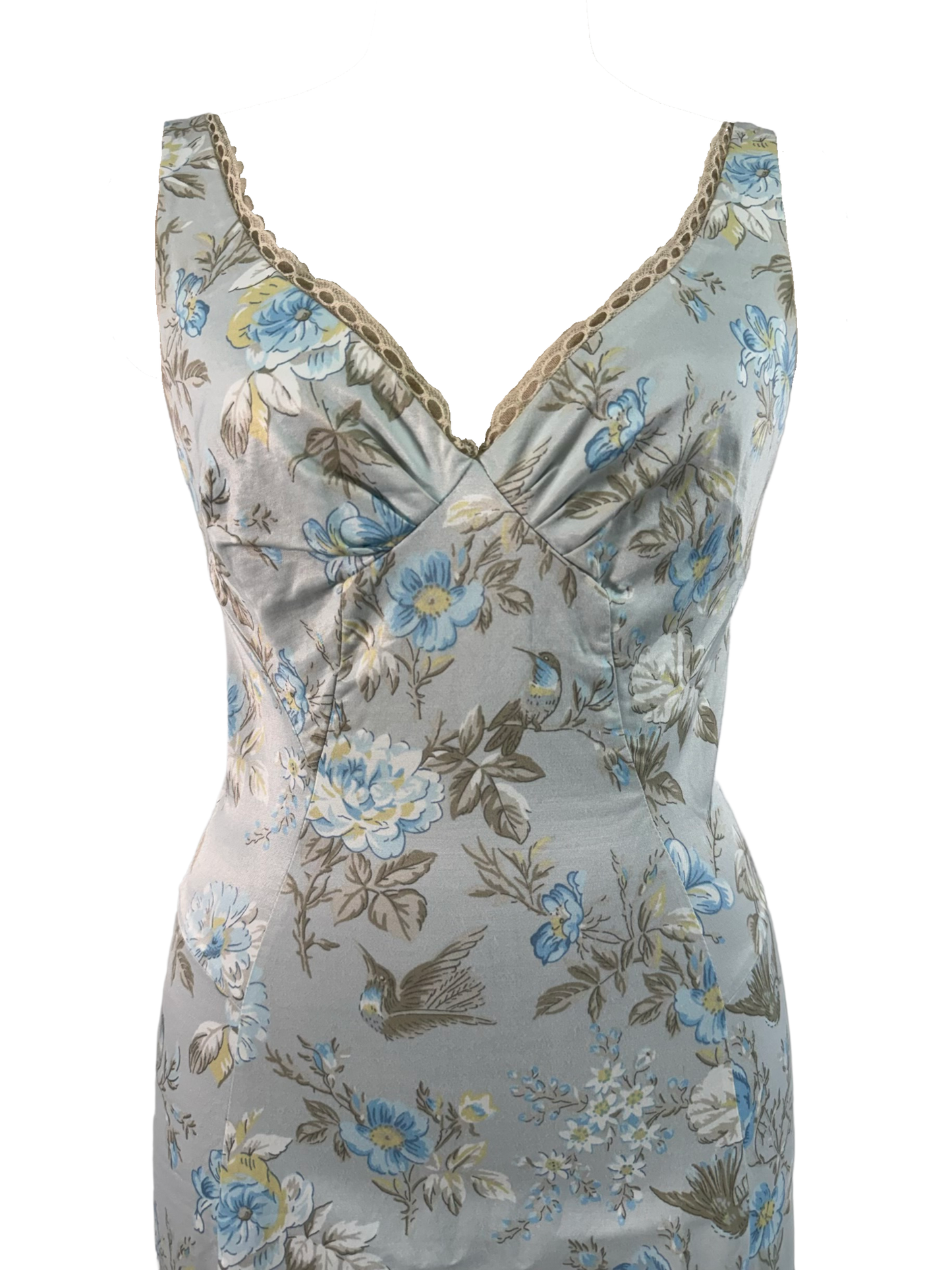 Dolce & Gabbana Hummingbird Floral Dress