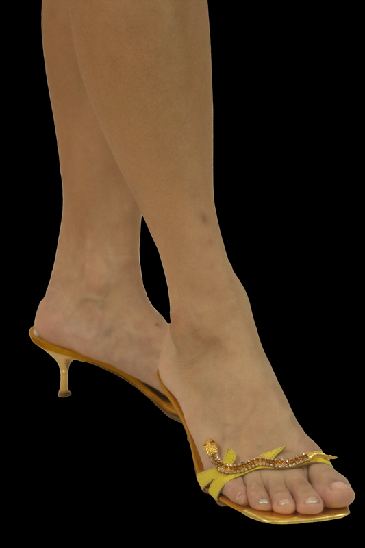 Giuseppe Zanotti Snake Kitten Heels