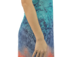 Vary Trend One Shoulder Rainbow Mesh Dress