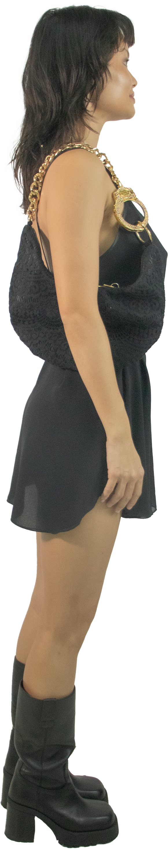 Short Stories Double Layered Slip Dress