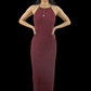Devon Y2K Glitter Maxi Dress