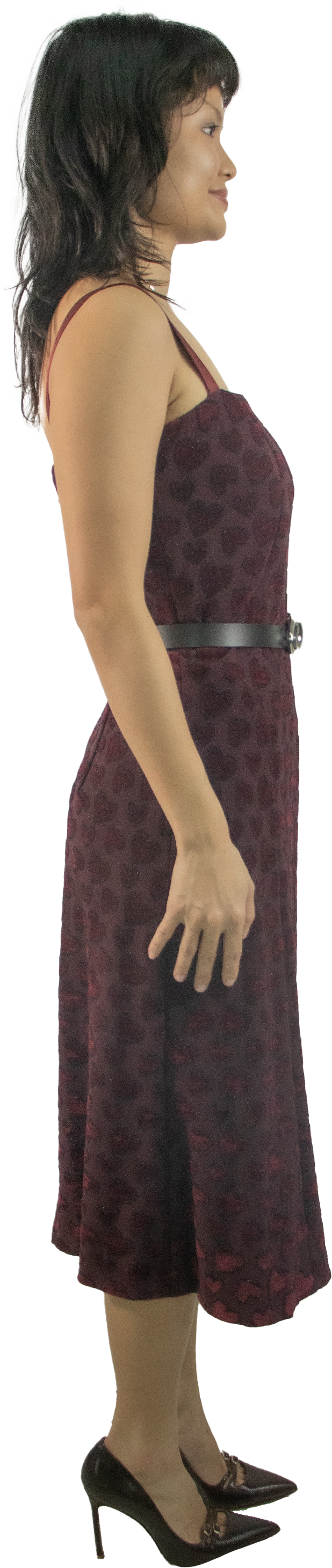 Y2K Indonesian Designer Heart Dress