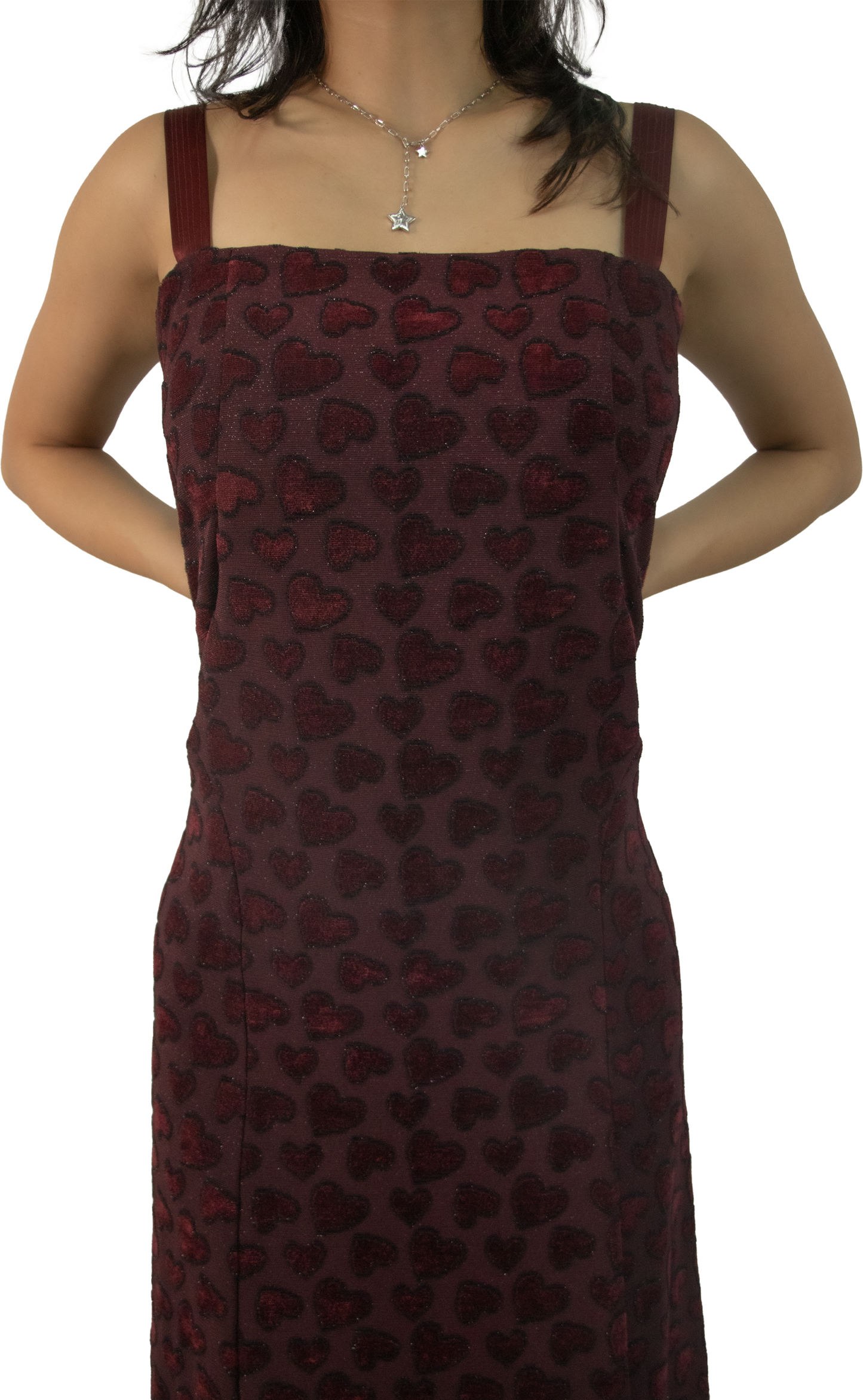 Y2K Indonesian Designer Heart Dress