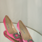Manolo Blahnik Hangisi Satin Pumps
