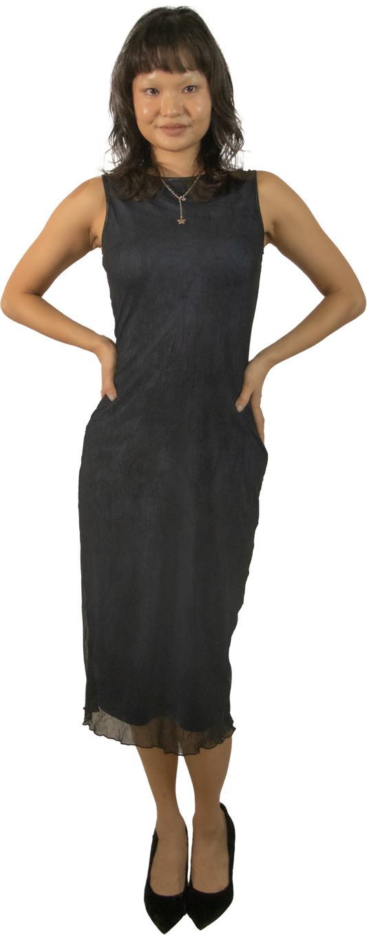 Network Mesh Slip Dress