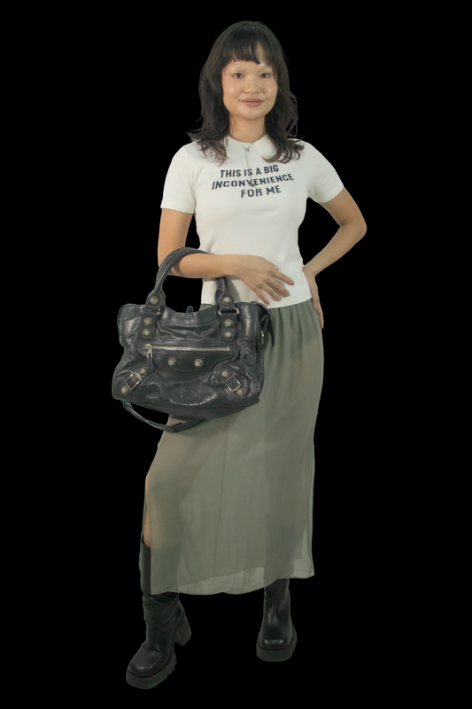 Tang Empress Low Rise Silk Sheer Skirt