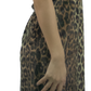 Christina Leopard Print Velvet Minidress
