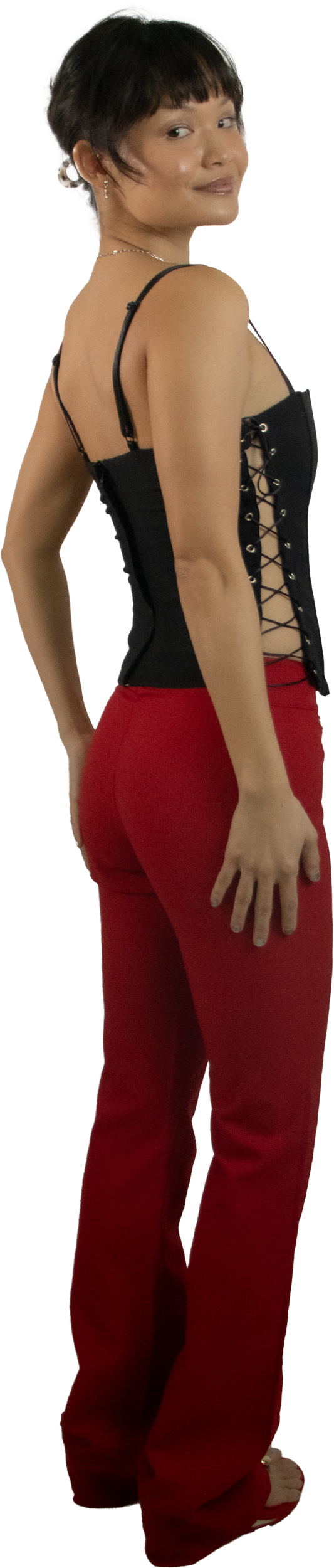 Bella Lace Up Corset