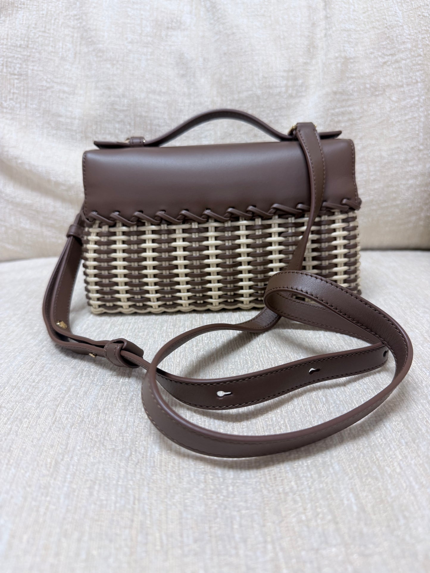 Loro Piana Extra Pocket Wicker Bag