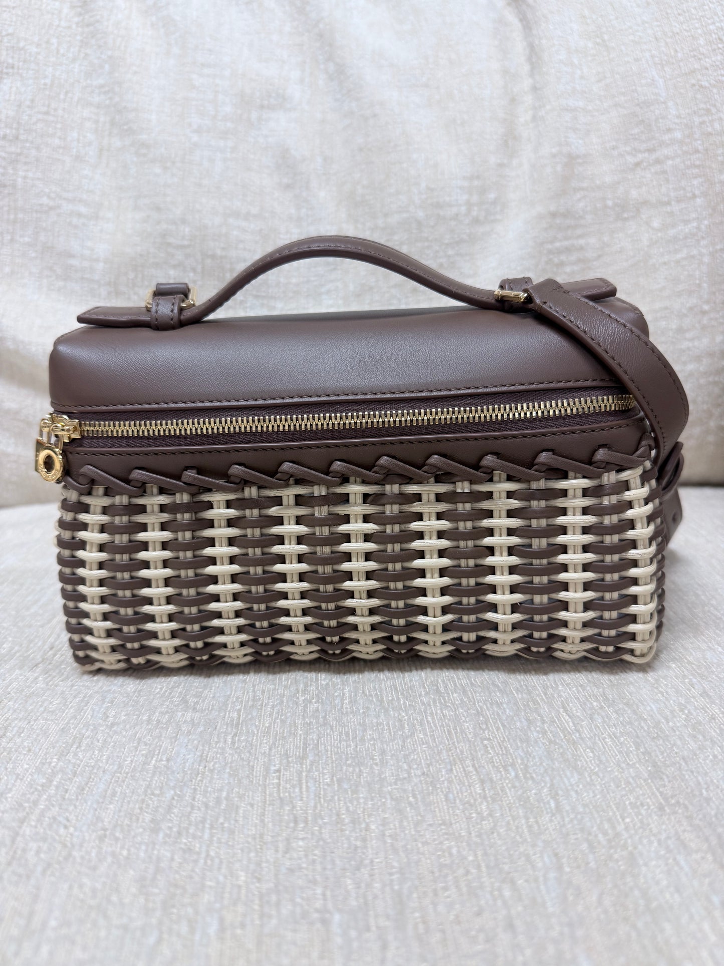 Loro Piana Extra Pocket Wicker Bag