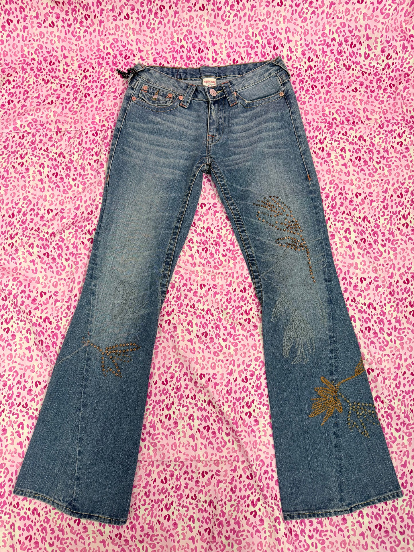 Deadstock Vintage True Religion Low Rise Flares