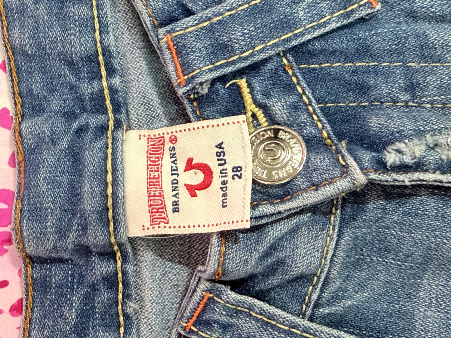 Deadstock Vintage True Religion Low Rise Flares