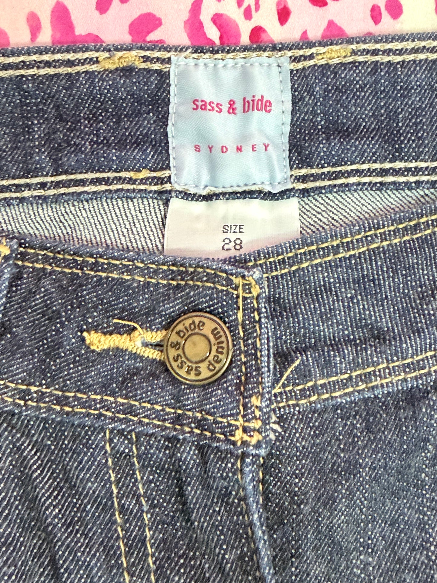 Sass & Bide Low Rise Bootcut Jeans