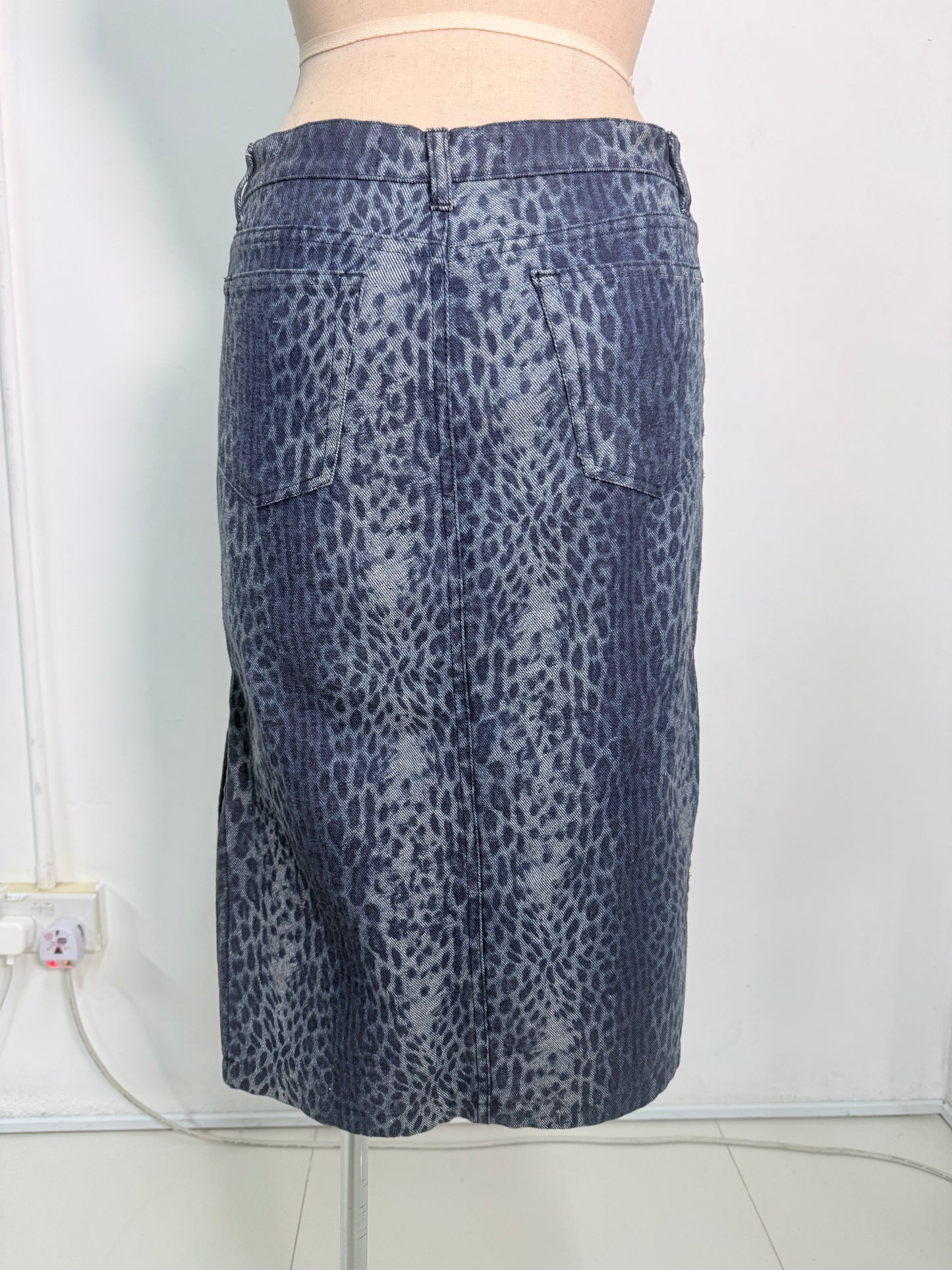 Just Cavalli Leopard Print Skirt