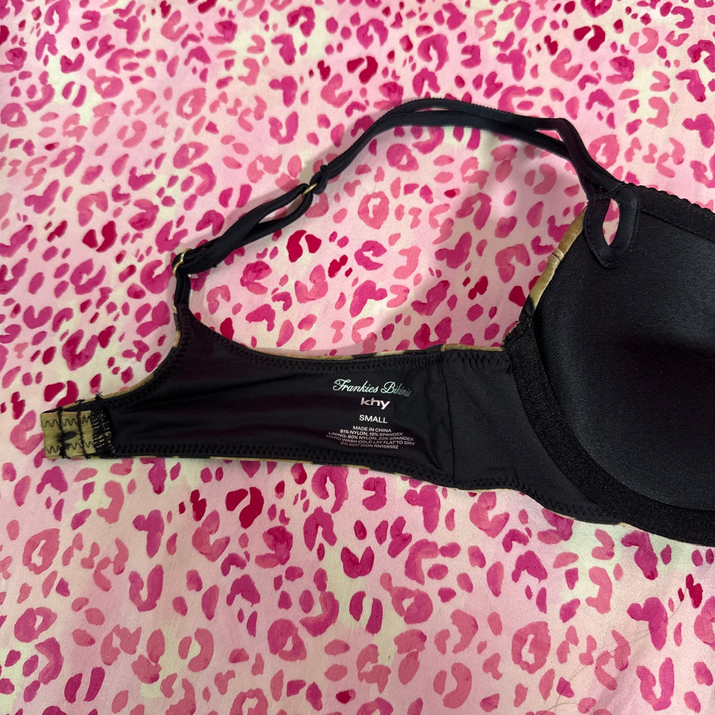 Khy x Frankie’s Bikinis Leopard Top