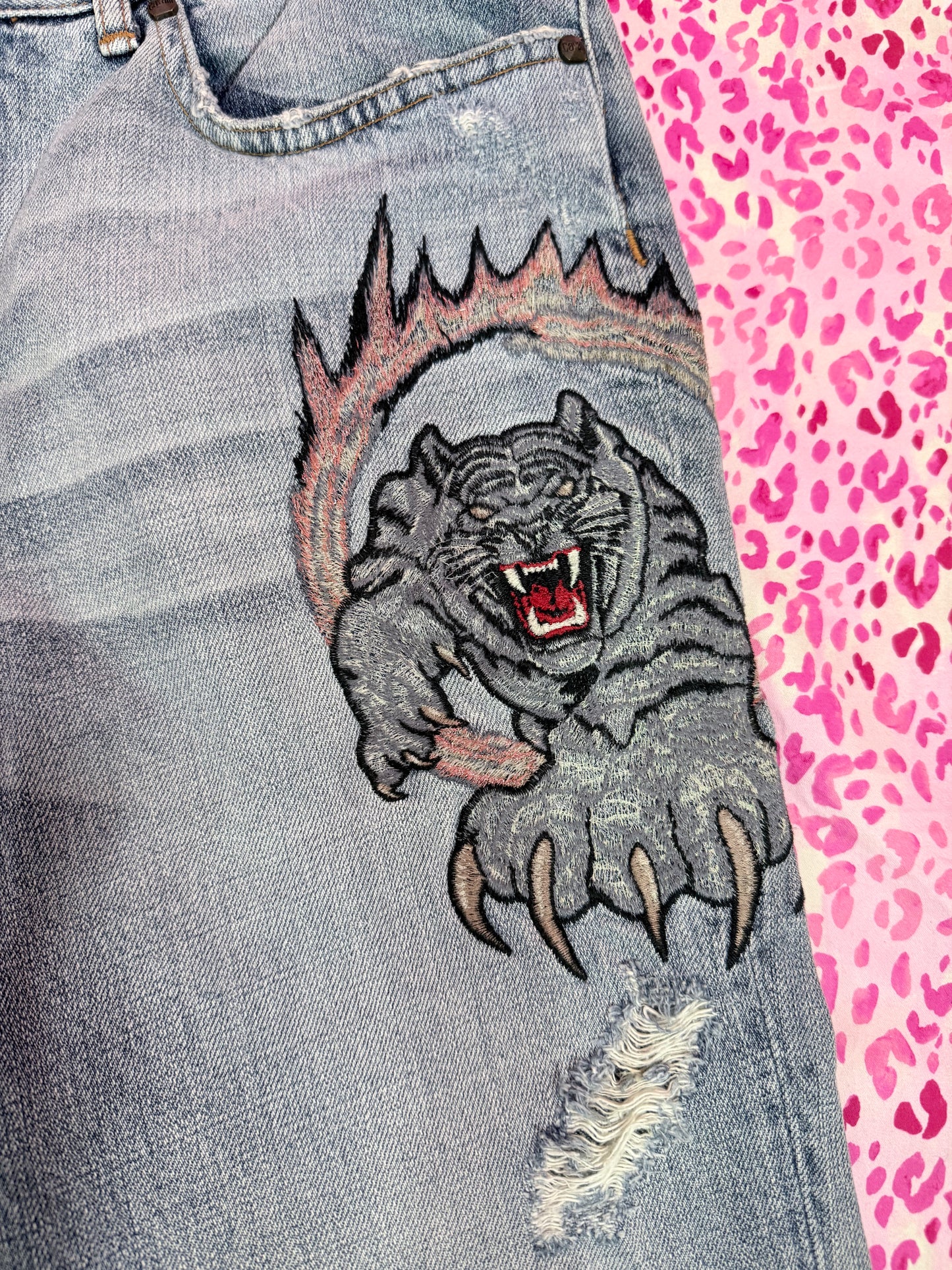 Just Cavalli Tiger Jeans