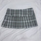 Valley Girl Plaid Miniskirt